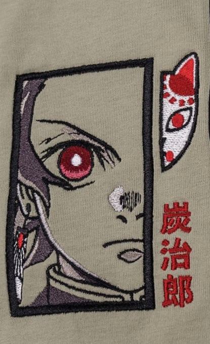 Demon Slayer - Tanjiro's Breath Hoodie (Embroidered)
