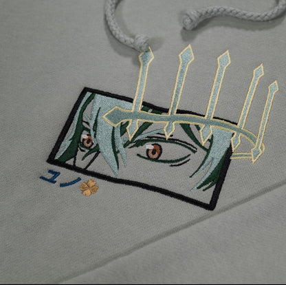 Black Clover - Yuno's Magic Hoodie (Embroidered)