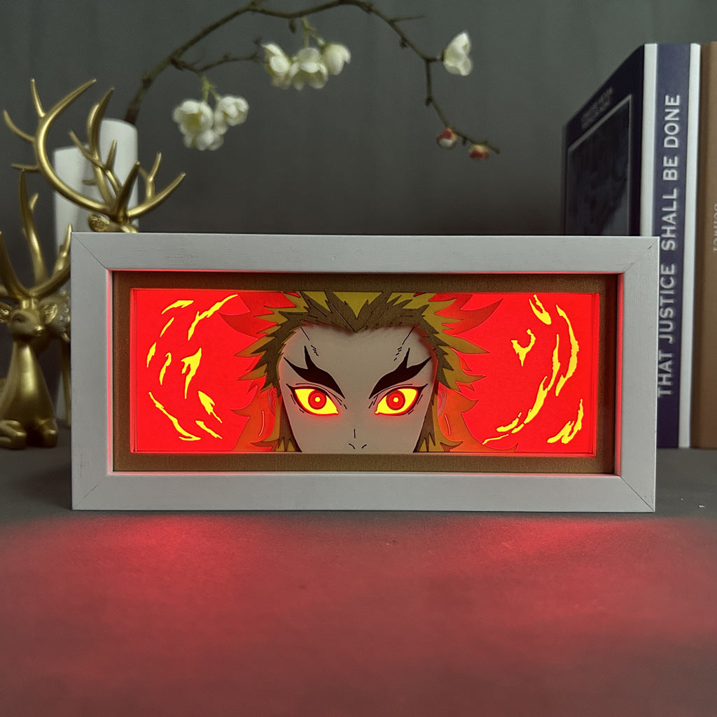 Demon Slayer Kyojuro Rengoku Light Box