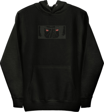 Naruto - Itachi Blackout Embroidered Hoodie