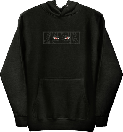 Spy x Family Yor Forger Blackout Embroidered Hoodie