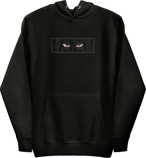 Spy x Family Yor Forger Blackout Embroidered Hoodie