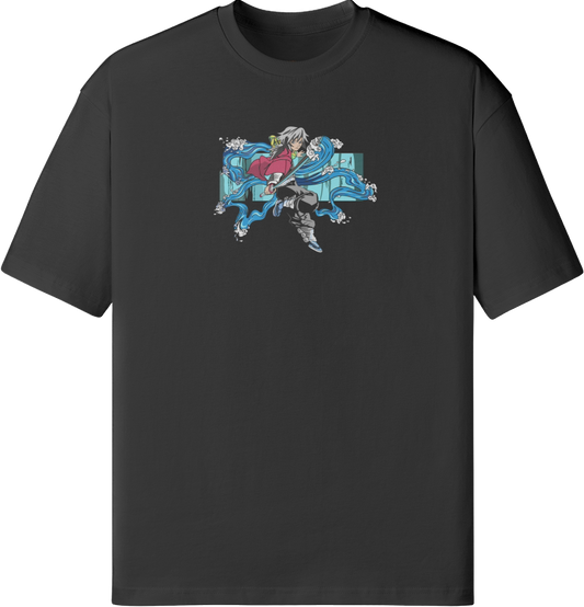 Demon Slayer Giyu Tomiyoka Water Dragon T-Shirt
