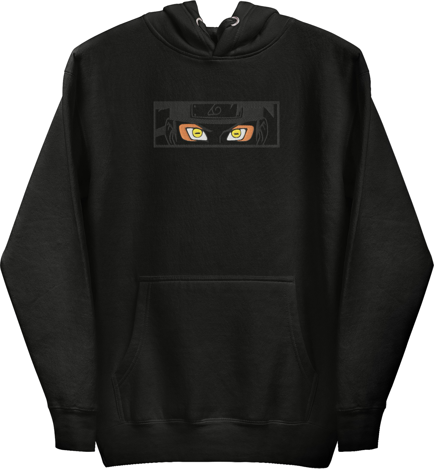 Naruto Sage Mode Blackout Hoodie (Embroidered)